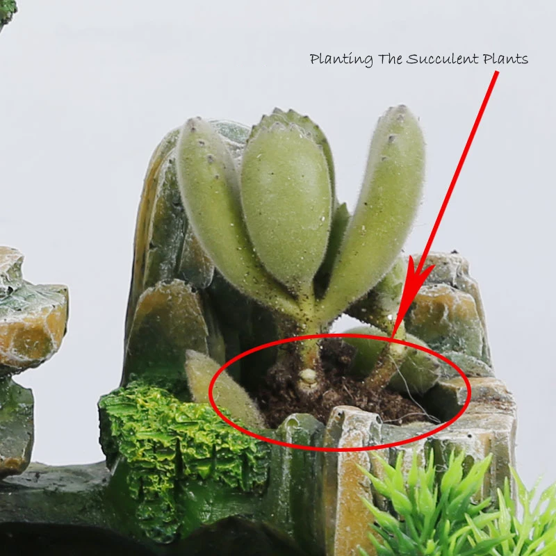 Wealth Feng Shui Company Office Tabletop Ornaments Desktop Flowing Water Waterfall Fountain 5