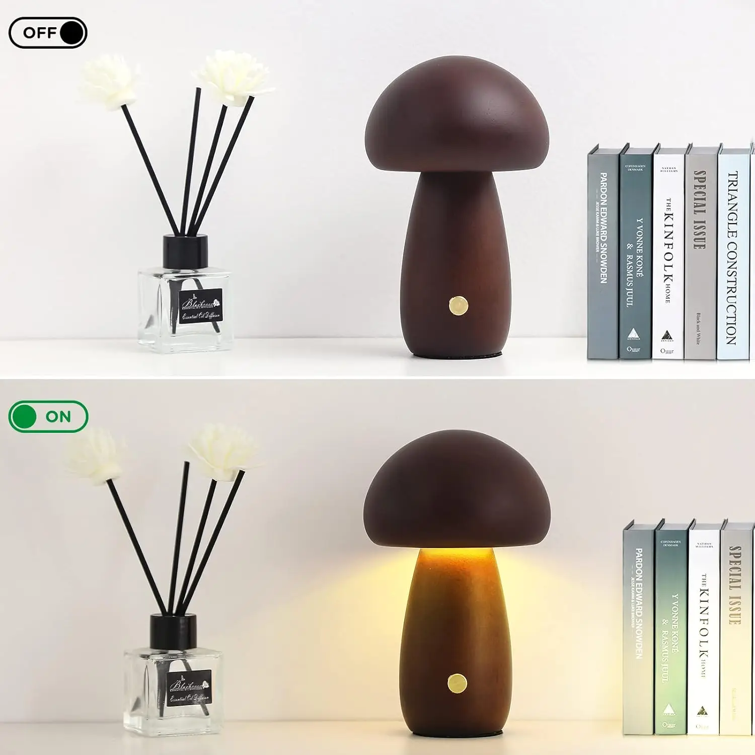 Rechargeable Mushroom Table Lamp 4