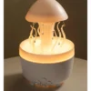 Rotate Raindrop Aromatherapy Machine Simulated Seagrass Air Humidifier Remote Control 13