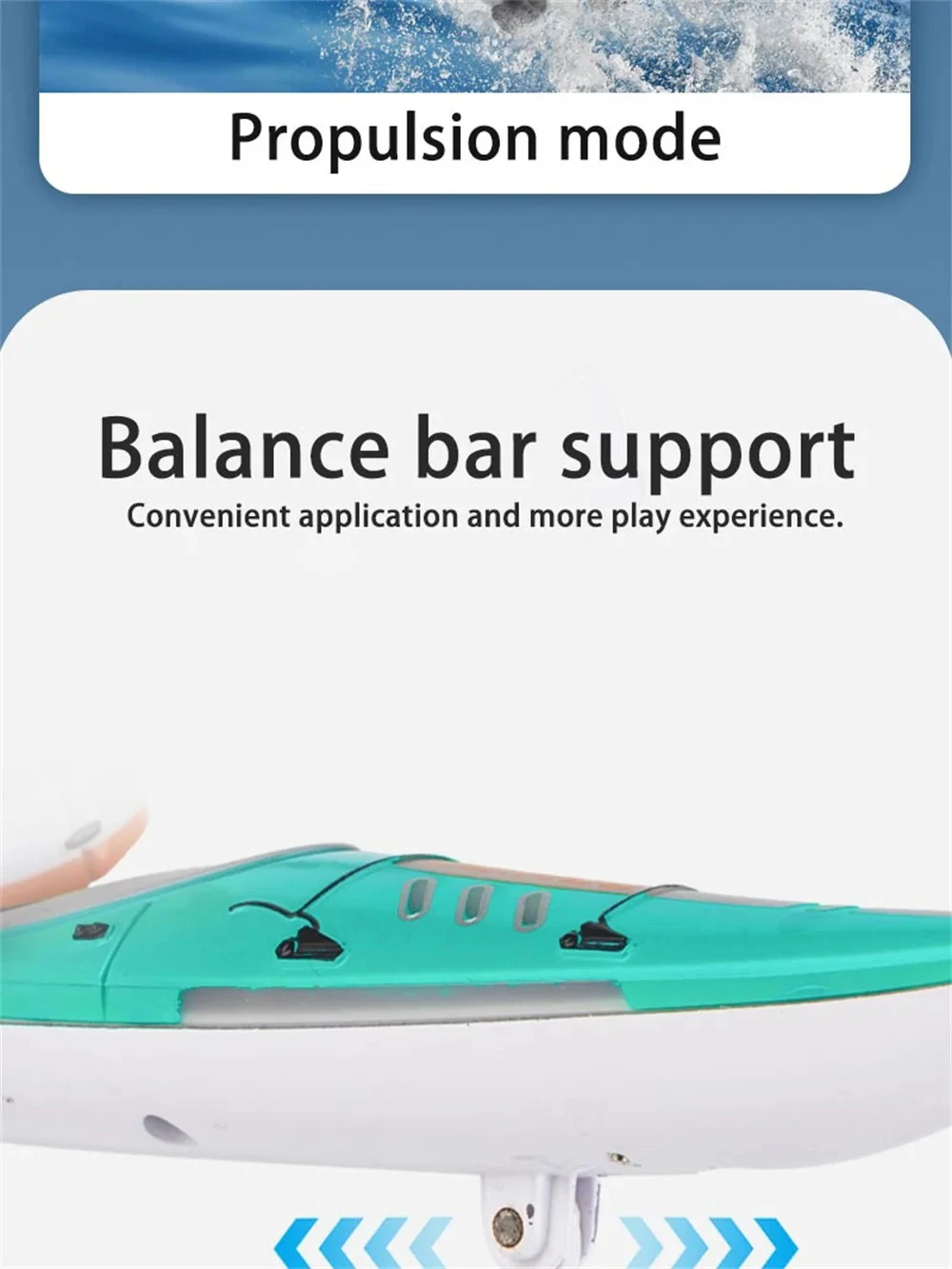 Remote Control Paddling Boat 25