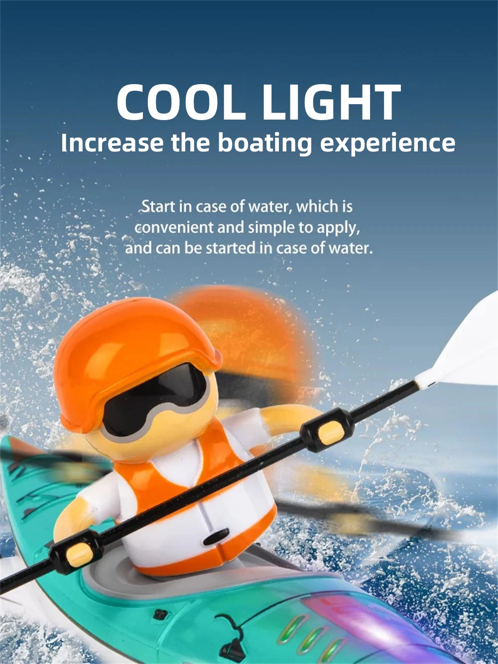 Remote Control Paddling Boat 21