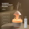 Rotate Raindrop Aromatherapy Machine Simulated Seagrass Air Humidifier Remote Control 5