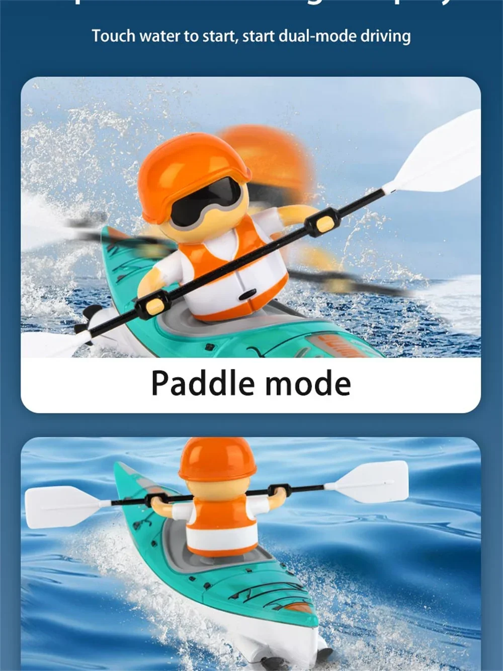 Remote Control Paddling Boat 24