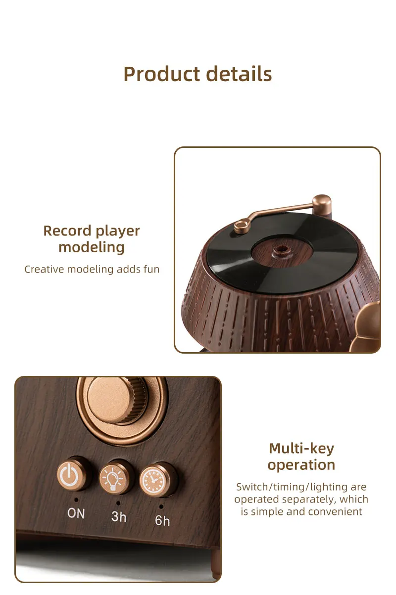 Rotating Raindrop Air Humidifier 15