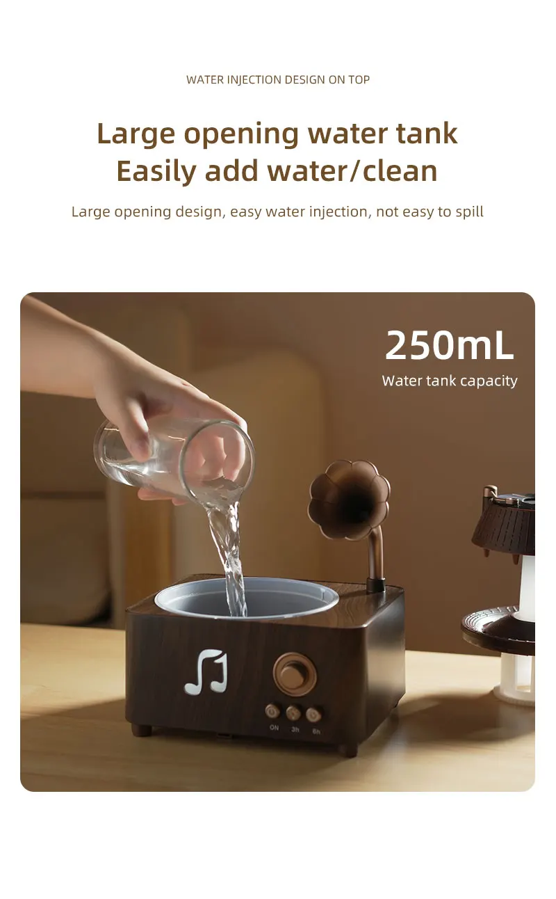 Rotating Raindrop Air Humidifier 12