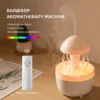 Rotate Raindrop Aromatherapy Machine Simulated Seagrass Air Humidifier Remote Control 3