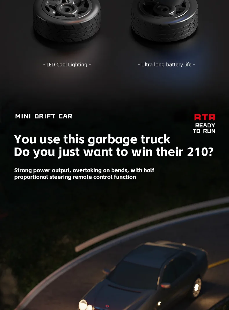 Mini RC Drift Car 11