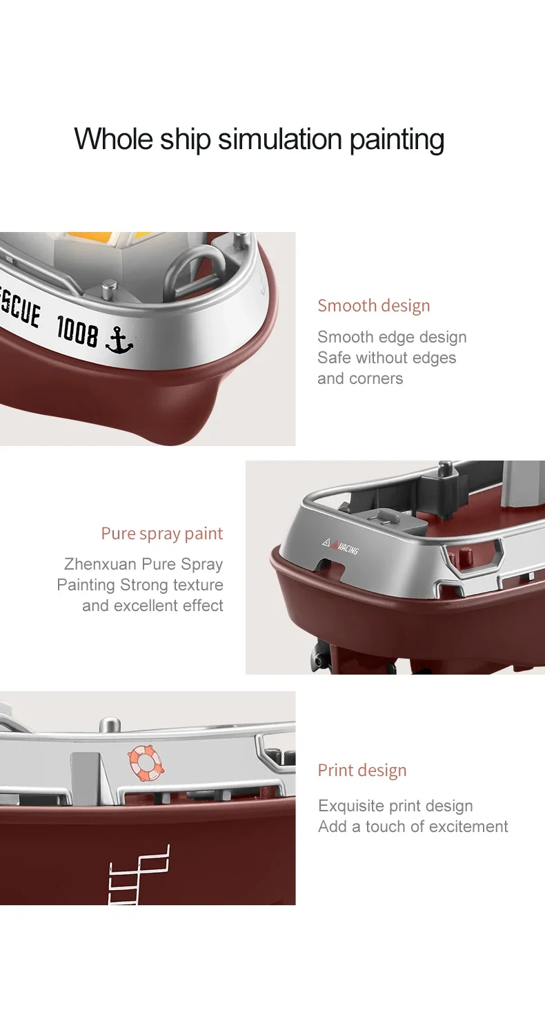 LED Remote Control Boat 17