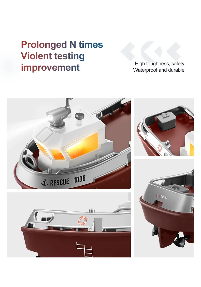 LED Remote Control Boat 21