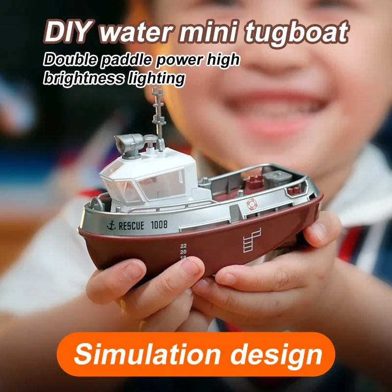 LED Remote Control Boat 3
