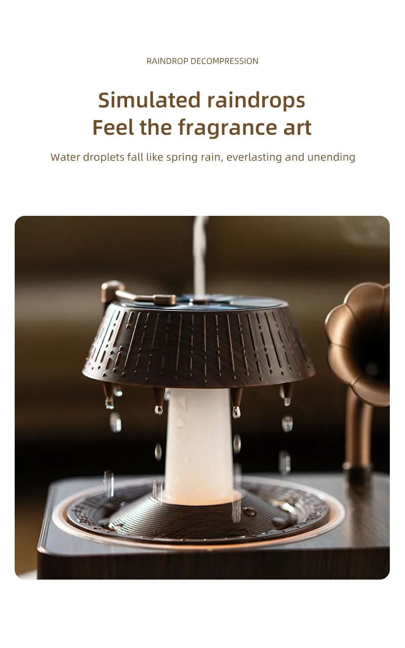 Rotating Raindrop Air Humidifier 10
