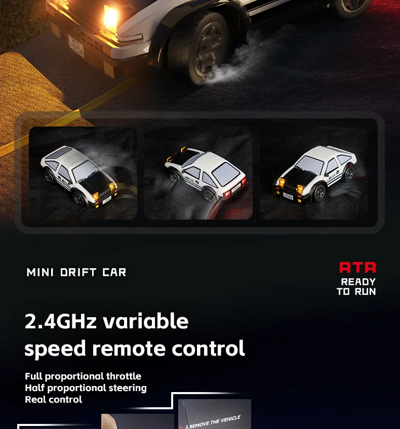 Mini RC Drift Car 16