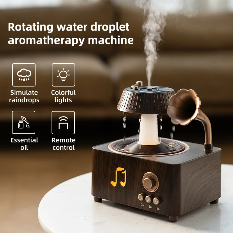 Rotating Raindrop Air Humidifier 1