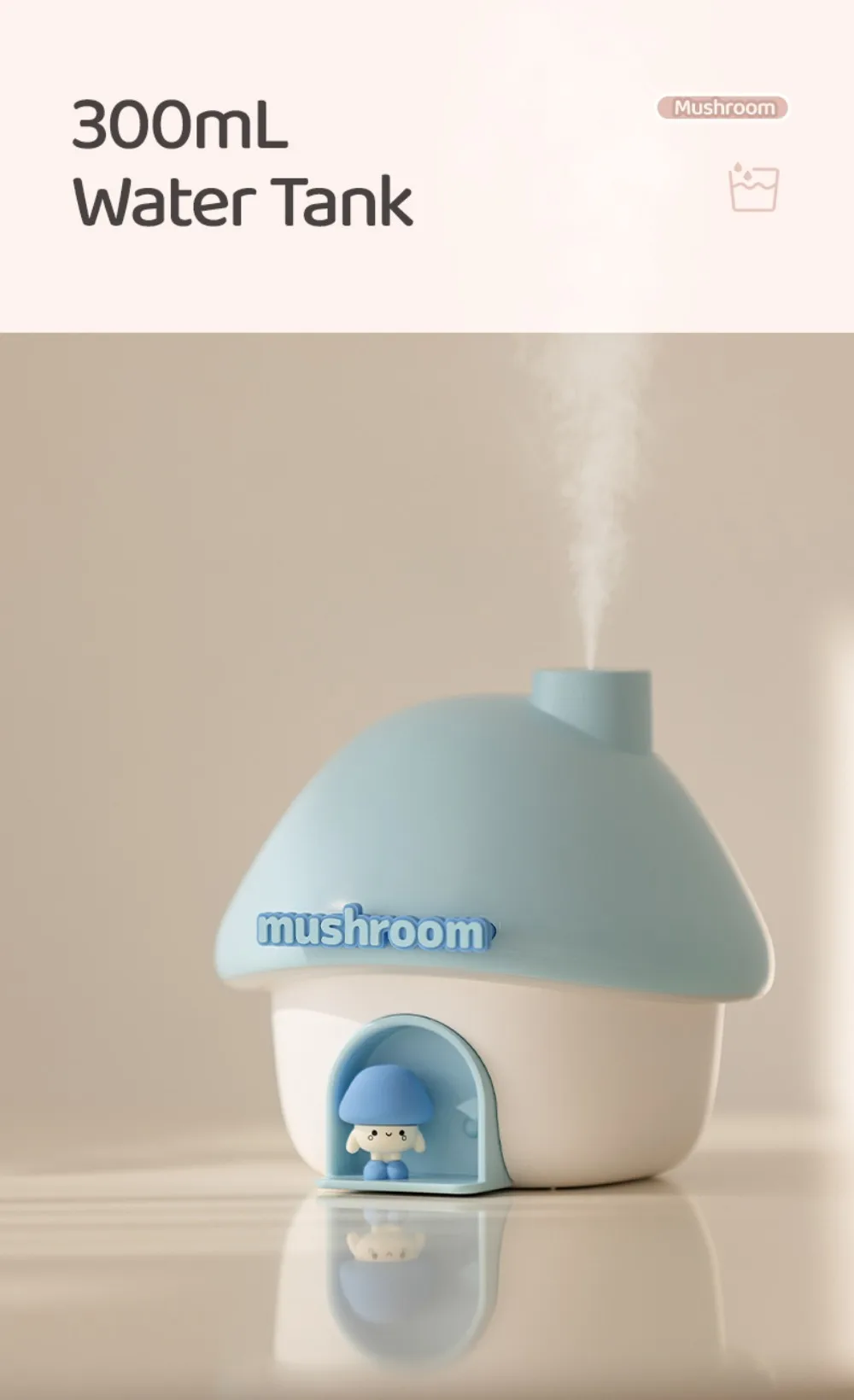 Colorful Mushroom Essential Humidifier 21