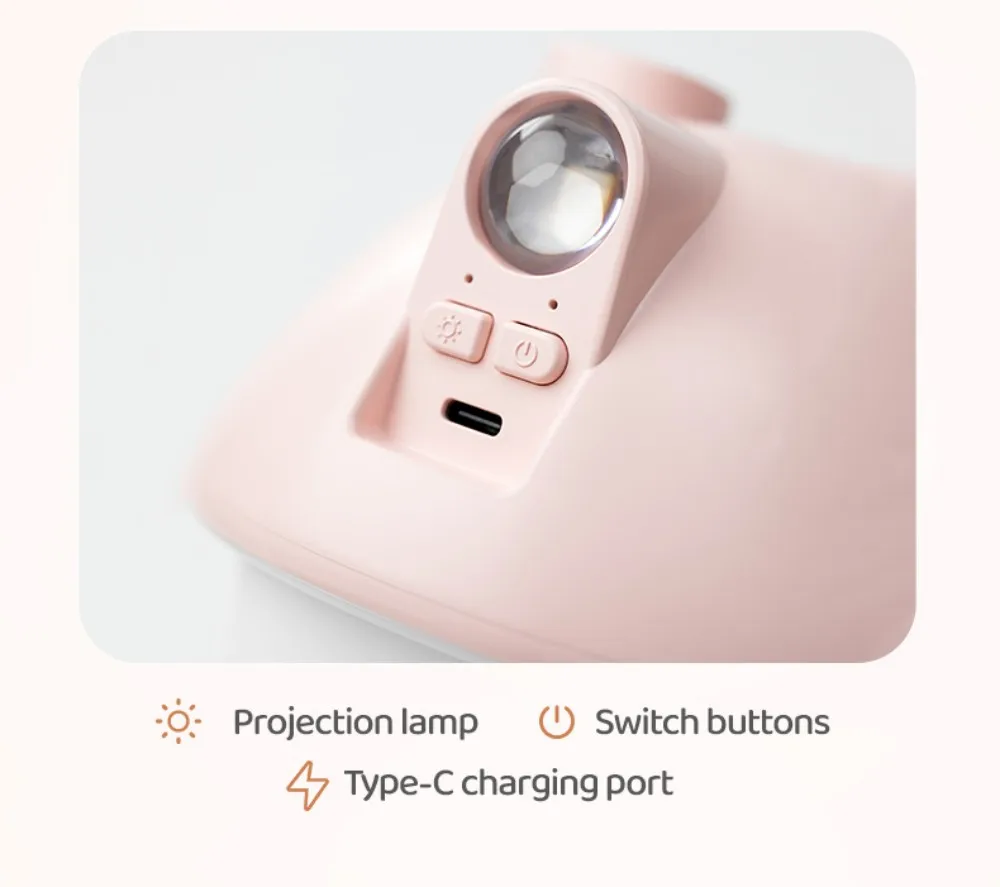 Colorful Mushroom Essential Humidifier 25